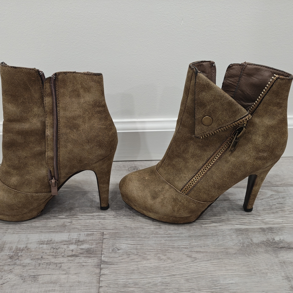 Brown Ankle Boots